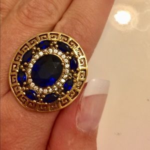 Turkish sapphire ring