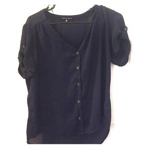 Blue Burton up shirt
