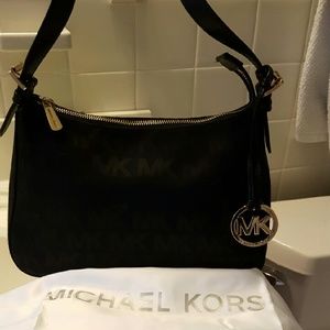 Michael Kors black shoulder bag