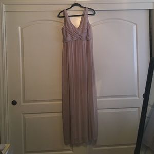 Floor Length Bridesmaid Dress