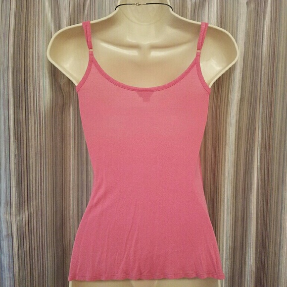 🕊GUESS PINK RUFFLE TANK - Picture 3 of 3