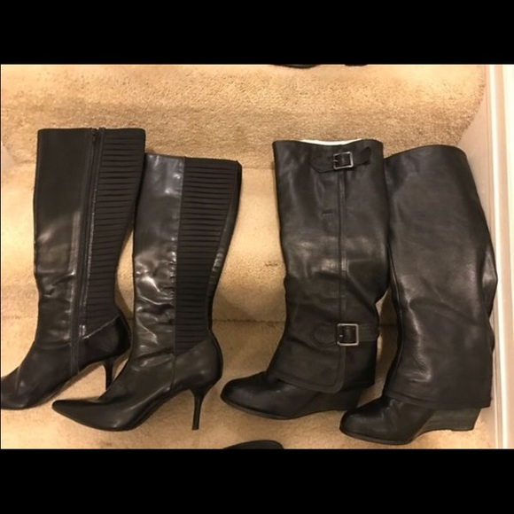 Boots, booties, over the knee, uggish,cowgirl boot - Picture 4 of 4