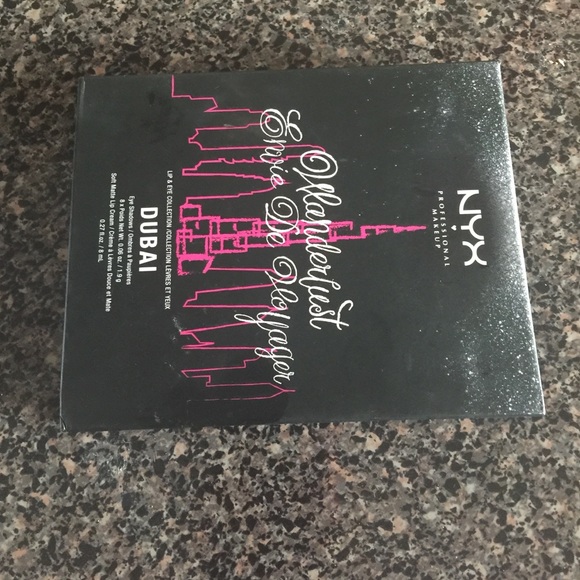 NYX eyeshadow palette wanderland