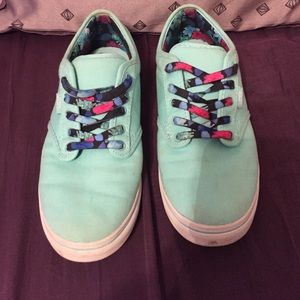 Teal Vans