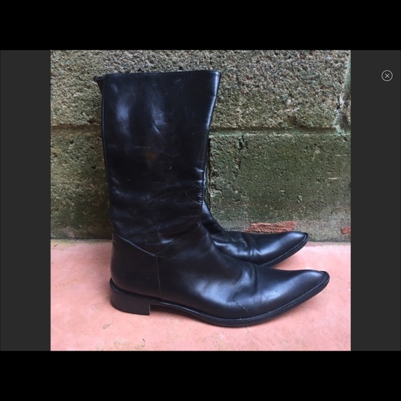 Genuine Leather Medici mid-calf boots