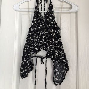 Floral crop top