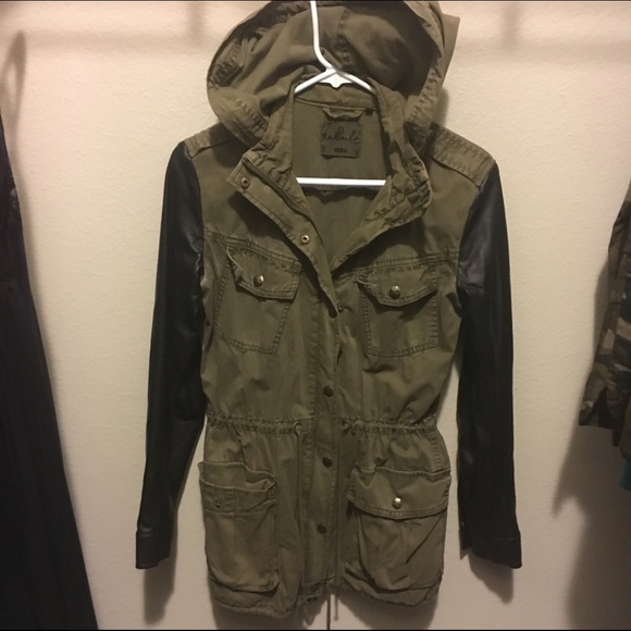 Talula Canvas/ Leather Jacket - image 2