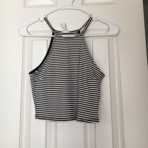 Fitted crop top