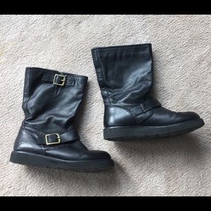 Authentic Coach Moto Boots - Size 7