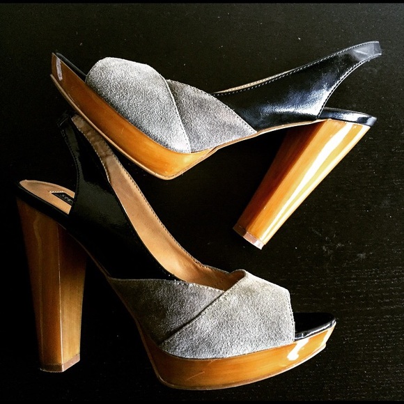 ✅Steve Madden Luxe Colorblock heels 👠final price