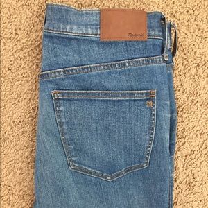 Madewell Rosedale Wash Skinny Jeans