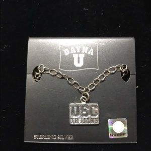 USC STERLING SILVER BRACELET