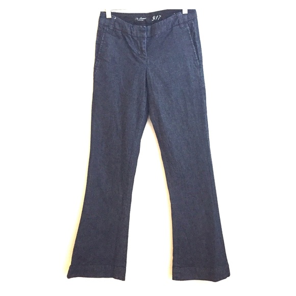 The Limited Wide Leg Denim Trouser