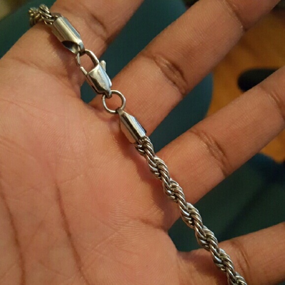 Stainless Steel Chain Necklace - Picture 2 of 2