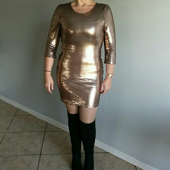 BB Dakota Sequin mini dress