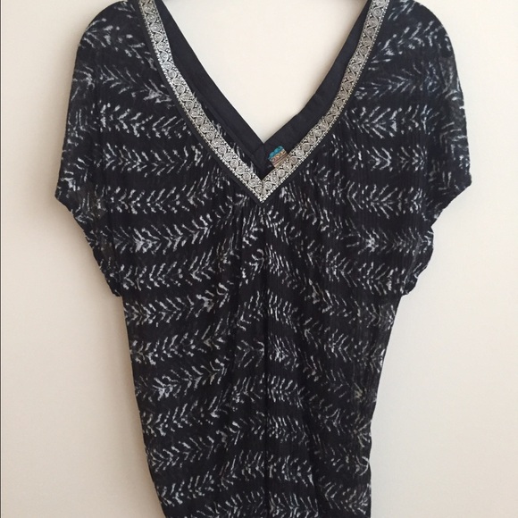 Free People Sheer Blouse