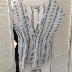 Striped romper