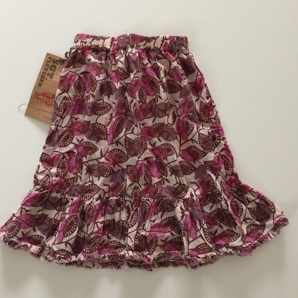 Kids elastic waist skirt