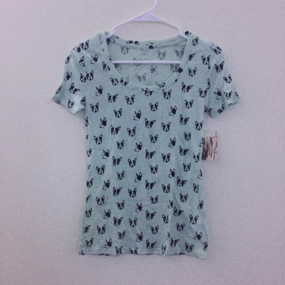 UO French Bulldog Scoopneck Shirt