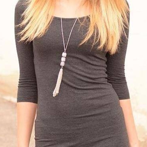 🎉BELOW WHOLESALE🎉 NEW Charcoal Dresses