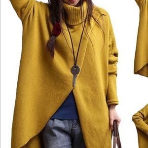 Turtleneck sweater - perfect for leggings.