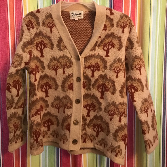 Everest pure wool Tree Cardigan