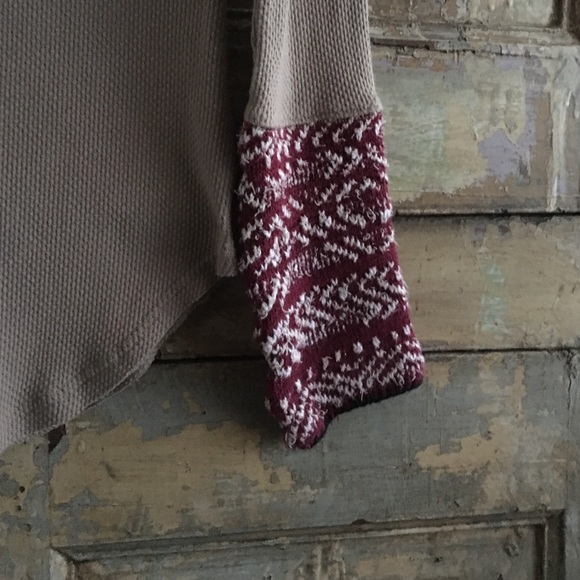 Free People thermal alpine knit cuff - Picture 2 of 4