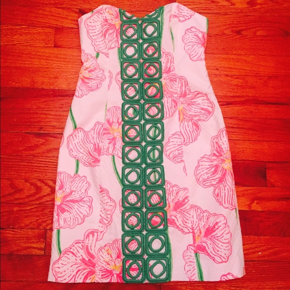 Lilly Pulitzer Angela Strapless Dress - Picture 2 of 3