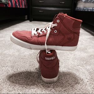 Supra Skytops Orangish Red