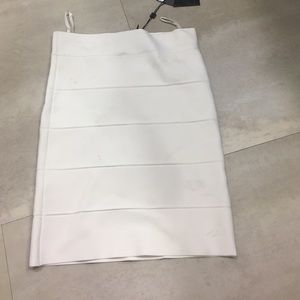 Bloomingdales white skirt