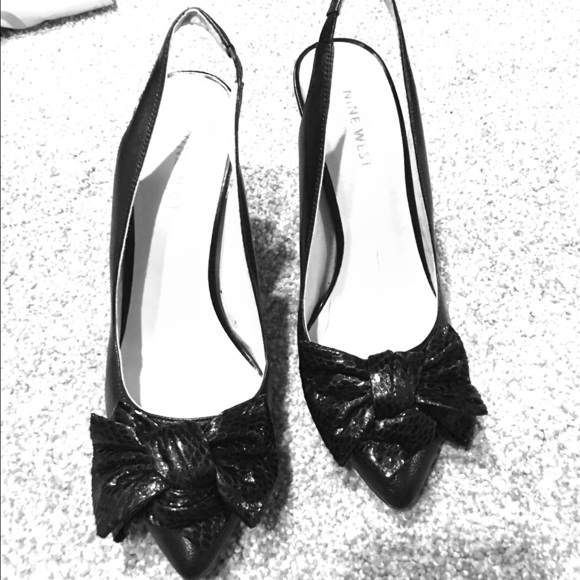 Black Nine West Heels