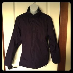 Purple water proof jacket