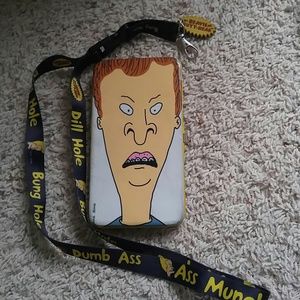 Beavis and butthead wallet and ketchain