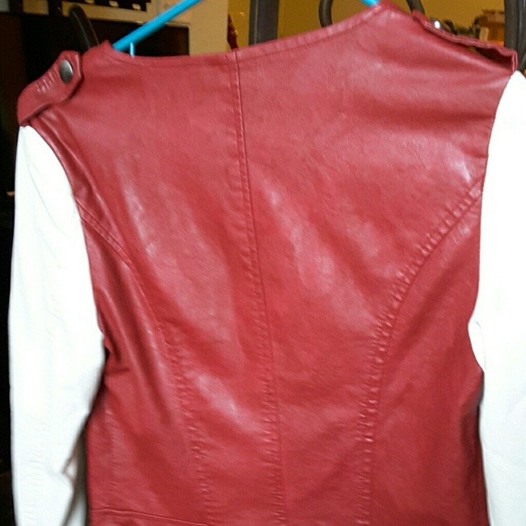 red and white jacket - Picture 3 of 3