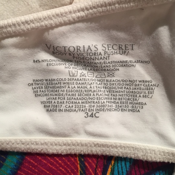 White Body by Victoria push up bra 34C - Picture 2 of 3