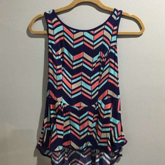 Small peplum top