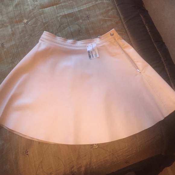 American Apparel Genuine Leather Circle Skirt