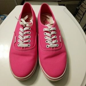 Hot pink Vans