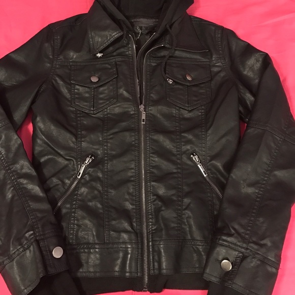 Leather jacket!