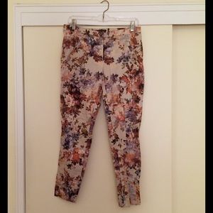 Zara floral pants