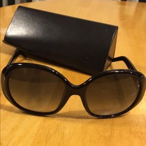 Fendi sunglasses W/hard case