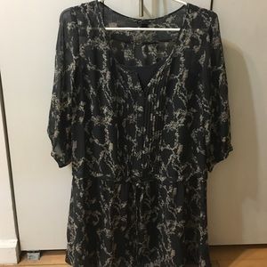 Club Monaco printed silk dress