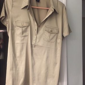 Geoffrey Beene cap/short sleeve shirt