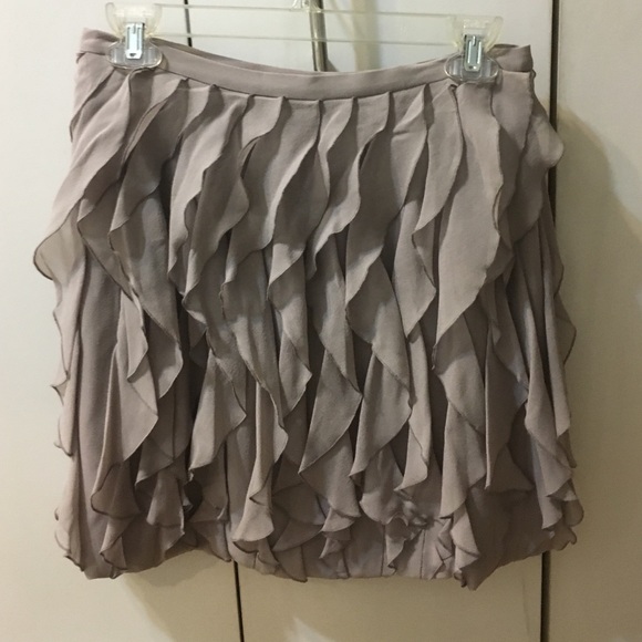 Club Monaco fringe skirt