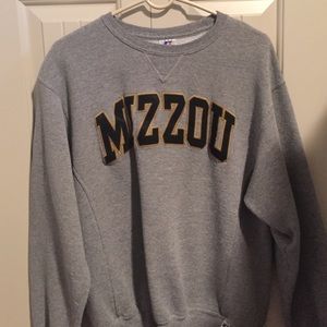 Mizzou crew neck sweatshirt