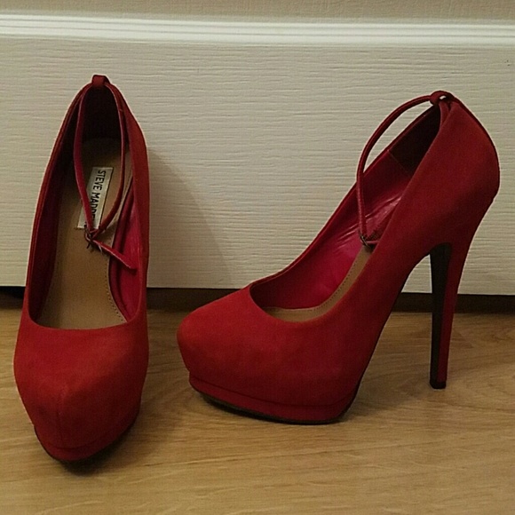 Red Obsessed Steve Madden shoes