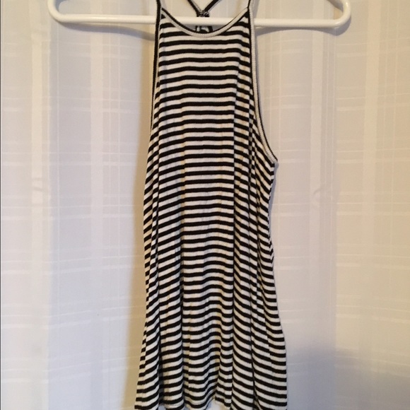 High neck tank top