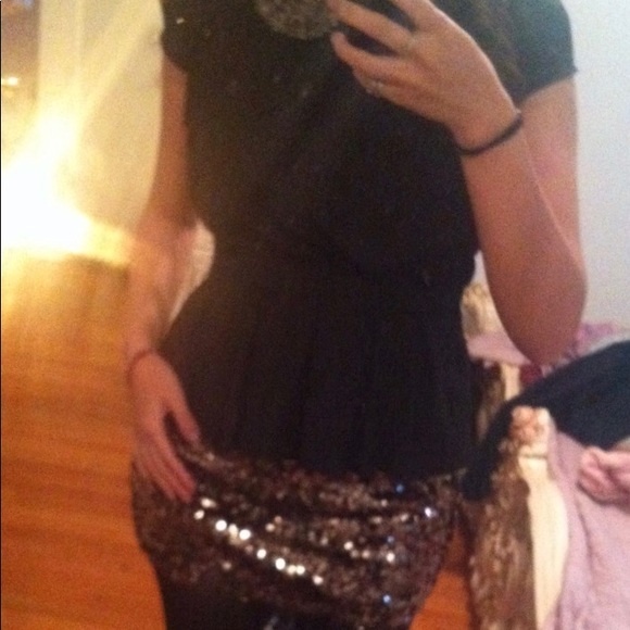Sequin skirt and matching top - Picture 4 of 5