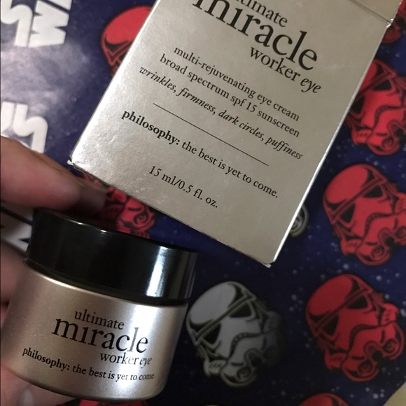Philosophy miracle worker eye cream