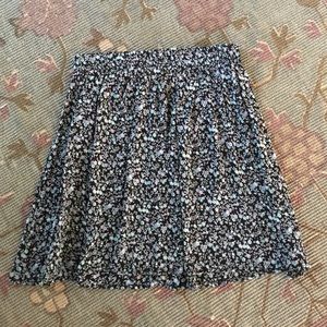 Floral flowy brandy melville skirt!!!!!